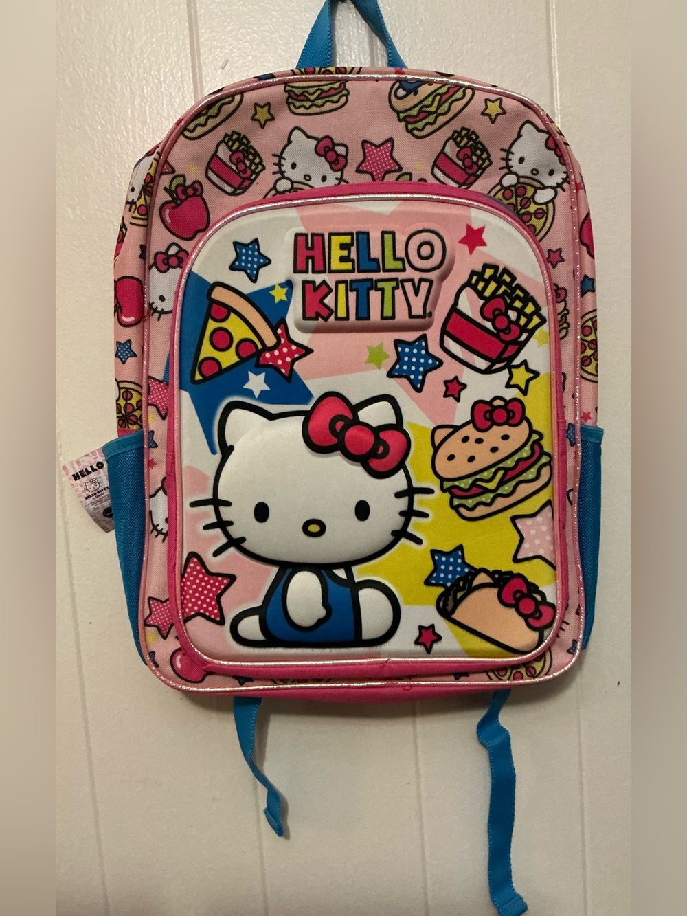 Rare Out Of Stock NWT Sanrio 2016 Hello Kitty Fast Food 3D Backpack Bag